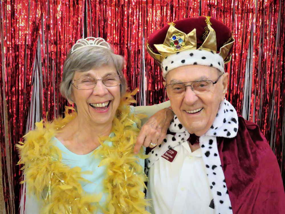 Residents enjoying activities and events at Providence Meadows