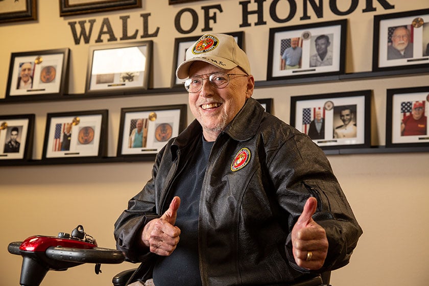 The Wall of Honor at Providence Meadows